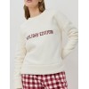 Тёплый домашний комплект Aruelle CLARISSE SET, Цвет: светло-бежевый/красный, Размеры: XS, изображение 4