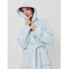 Тёплый халат с капюшоном Aruelle DENISE, Цвет: светло-голубой, Размеры: XL, изображение 3