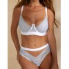 Трусы бразилиана-миди Kinga BREEZE BLUE 1262/2-P, Цвет: голубой, Размеры: XS, изображение 3
