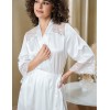 Шелковый халат-кимоно Mia-Amore AMANDA 3633 белый, Цвет: белый, Размеры: 2XL/3XL