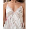 Укороченная сорочка из шелка Mia-Amore FELICIA 9031, Цвет: молочный, Размеры: 2XL, изображение 3