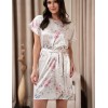 Туника шелковая Mia-Amore FELICIA 9043, Цвет: молочный, Размеры: 2XL/3XL, изображение 3