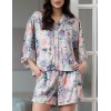 Шелковый комплект с шортами Mia-Amore MARIEL 4965, Цвет: мультицвет, Размеры: 3XL, изображение 4