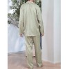Мужская классическая пижама Mia-Amore TOSCANA 3931, Цвет: оливковый, Размеры: 3XL, изображение 2