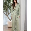 Пижама-двойка с брюками Mia-Amore TOSCANA 9077, Цвет: оливковый, Размеры: 3XL