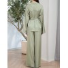 Пижама-двойка с брюками Mia-Amore TOSCANA 9077, Цвет: оливковый, Размеры: 3XL, изображение 2