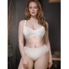 Кружевной бюстгальтер балконет Mioocchi SILVA 8319 latte, Цвет: latte (крем), Размеры: 75B, изображение 4