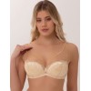 Бюстгальтер бралетт на поролоне Subtille ESTELLA GOLD bralette, Цвет: золотой, Размеры: 65C, изображение 3
