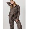 Фланелевая пижама Aruelle MIRELLA, Цвет: коричневый, Размеры: XL