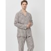 Мужская пижама из хлопка Aruelle SVEN, Цвет: коричневый/бежевый, Размеры: L