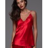 Шелковый топ Mia-Amore MERLOT 3941 красный, Цвет: красный, Размеры: M