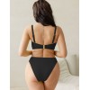 Верх купальника бандо Kris Line LEMON BLACK balconette MHM, Цвет: черный, Размеры: 80D, изображение 6