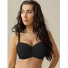 Верх купальника бандо Kris Line LEMON BLACK balconette MHM, Цвет: черный, Размеры: 80D, изображение 2