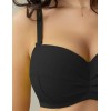 Верх купальника бандо Kris Line LEMON BLACK balconette MHM, Цвет: черный, Размеры: 80D, изображение 4