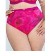 Высокие стринги Kris Line ROSABELLA stringi high waist, Цвет: розовый цикламен, Размеры: M