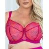 Бюстгальтер с подкроем Kris Line ROSABELLA soft full cup, Цвет: розовый цикламен, Размеры: 65G