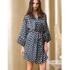 Короткий халат-кимоно Mia-Amore ORION 9153, Цвет: мультицвет, Размеры: 2XL/3XL, изображение 3