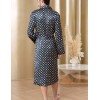 Шелковый мужской халат Mia-Amore ORION 9159, Цвет: мультицвет, Размеры: 2XL/3XL, изображение 2