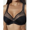 Бюстгальтер с широкими бретелями Ava AVIAN 2301 M black, Цвет: черный, Размеры: 100D