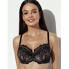 Полумягкий бюстгальтер с кружевом Ava ETERNITY 2291 PU black, Цвет: черный, Размеры: 85G, изображение 4