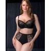 Высокие трусы слипы Mioocchi ПАТРИЦИЯ 8496 nero, Цвет: nero (черный), Размеры: M, изображение 3