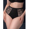 Высокие трусы слипы Mioocchi ПАТРИЦИЯ 8496 nero, Цвет: nero (черный), Размеры: M