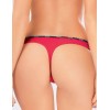 Трусы стринги с контрастной резинкой Opium T-98, Цвет: коралловый, Размеры: S, изображение 2