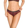 Трусы стринги Alles ROYAL STRINGI, Цвет: бордовый, Размеры: XL