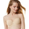 Бюстгальтер пуш-ап с силиконовой спинкой Esotiq 37457 IMPRESS телесный, Цвет: телесный, Размеры: 80B
