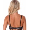 Бюстгальтер балконет Lormar MOUSSE PIZZO nero, Цвет: nero (черный), Размеры: 80D, изображение 4