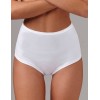 Высокие трусы слипы Lovely Girl 3660 bianco, Цвет: bianco (белый), Размеры: L