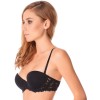 Бюстгальтер бандо супер пуш-ап Sielei BASIC LACE 1690 nero, Цвет: nero, Размеры: 70B, изображение 3