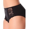 Трусы слипы миди Sielei DONNA 945 nero, Цвет: nero (черный), Размеры: XL, изображение 2