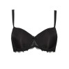 Бюстгальтер формованная чашка Sielei WONDER LACE 2452 nero, Цвет: nero (черный), Размеры: 75B, изображение 4
