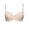 Бюстгальтер формованная чашка Sielei WONDER LACE 2452 cipria, Цвет: cipria (телесный), Размеры: 75E, изображение 3