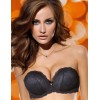 Бюстгальтер фашия с двойным пуш-ап Lormar EXTRA PIZZO nero, Цвет: nero (черный), Размеры: 75B, изображение 2