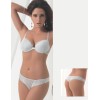 Трусы бразилиана Lormar HOLLY LASER br bianco, Цвет: bianco (белый), Размеры: XL, изображение 3