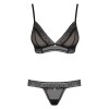 Сексуальный комплект Obsessive 862 SET-1, Цвет: черный, Размеры: L/XL, изображение 3