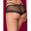 Трусики шорты Obsessive 876 SHO-1 SHORTIES, Цвет: черный, Размеры: L/XL, изображение 2