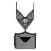Сексуальная сорочка Obsessive PICANTINA CHEMISE, Цвет: черный, Размеры: S/M, изображение 4