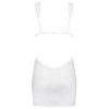 Сексуальная сорочка Obsessive SWANITA CHEMISE белый, Цвет: белый, Размеры: S/M, изображение 4