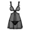 Бэби-долл Obsessive SWANITA BABYDOLL черный, Цвет: черный, Размеры: S/M, изображение 5