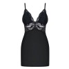 Сексуальная сорочка Obsessive 810 CHEMISE черный, Цвет: черный, Размеры: S/M, изображение 3