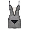 Сексуальная сорочка Obsessive 811 CHEMISE, Цвет: черный, Размеры: S/M, изображение 3