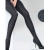 Фантазийные колготки Gabriella 374 NAVEL 60 den графит, Цвет: графит, Размеры: 2, изображение 2