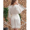 Халат-кимоно шелковый Mia-Amore ISABELLA 3183 молочный, Цвет: молочный, Размеры: S/M, изображение 2