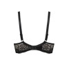 Бюстгальтер балконет Sielei WONDER LACE 2454 nero, Цвет: nero (черный), Размеры: 75B, изображение 3