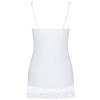 Сексуальная сорочка Obsessive MIAMOR CHEMISE белый, Цвет: белый, Размеры: S/M, изображение 4