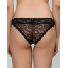 Кружевные трусы танга Amelie NINA 1009-2 черный, Цвет: черный, Размеры: M, изображение 2
