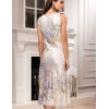 Сорочка шелковая длинная Mia-Amore LILIANNA 3255, Цвет: молочный, Размеры: 3XL, изображение 2